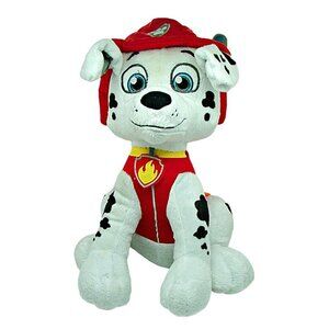 Nickelodeon Paw Patrol Dalmation Marshall Fire Department Plush Stuffed Dog 2015
